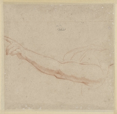 Studie van een arm by Unknown Artist