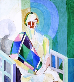 Study for the Portrait of Madame Heim by Robert Delaunay