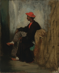 Study of a Calcutta Indian by Eugène Delacroix