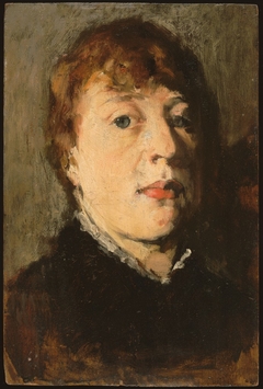 Study of a Woman's Head by Frank Duveneck