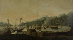 Surprise Attack on three Portuguese Galleons in the Bay of Goa, 30 September 1639 by Hendrick van Anthonissen