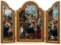 The Adoration of the Magi by Master of the Bob Jones Adoration