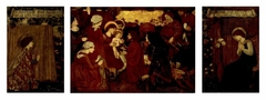 The Annunciation and the Adoration of the Magi by Edward Burne-Jones