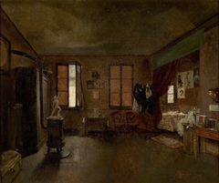 The Artist's Workshop by José Ferraz de Almeida Júnior