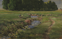 The Babbling Brook by William Henry Holmes