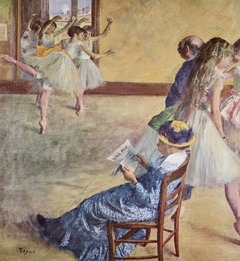 The Ballet Class by Edgar Degas