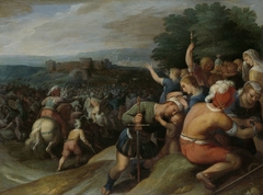 The Batavians Surround the Romans at Vetera by Otto van Veen