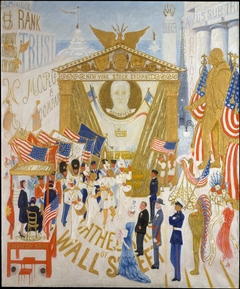 The Cathedrals of Wall Street by Florine Stettheimer