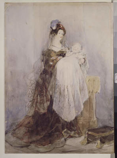 The Christening by David Cox Jr