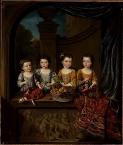 The daughters of Sir Matthew Decker, Bart. by Jan de Meyer