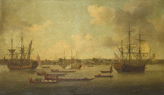 The Dockyard at Deptford by John Cleveley the Younger