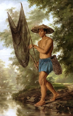 The Fisher from Sacag by Félix Resurrección Hidalgo