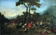 The gathering of the hunters by Jan Miel