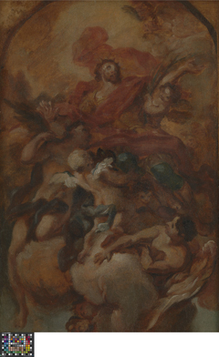 The glorification of St. Oswald by Antonio Balestra