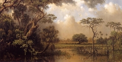 The Great Florida Marsh by Martin Johnson Heade