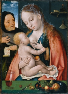 The Holy Family by Joos van Cleve