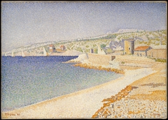 The Jetty at Cassis, Opus 198 by Paul Signac