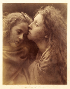 The Kiss of Peace by Julia Margaret Cameron