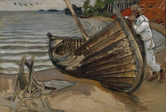 The Lamenting Boat by Akseli Gallen-Kallela