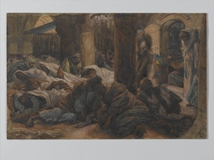 The Madgalene Runs to the Cenacle to Tell the Apostles that the Body of Jesus is No Longer in the Tomb by James Tissot