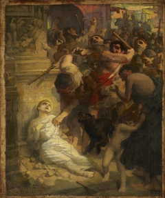 The Martyrdom of Saint Tarcisius by Antony Troncet