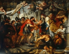 The Meeting of Abraham and Melchizedek by Peter Paul Rubens