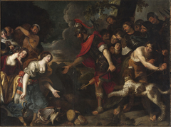 The Meeting of David and Abigail by Theodoor Rombouts