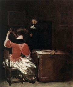 The Music Lesson by Gerard ter Borch