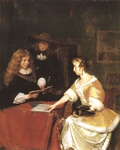 The Music Party by Gerard ter Borch