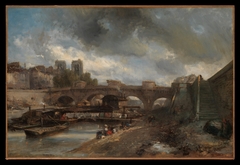 The Pont Neuf by Johan Jongkind