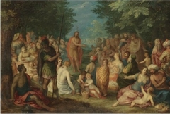 The Preaching of St. John the Baptist by Hendrick van Balen