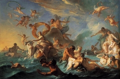 The Rape of Europa by Noel-Nicolas Coypel