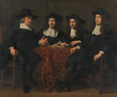 The Regents of the Leprozenhuis. by Ferdinand Bol