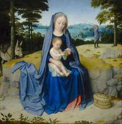 The Rest on the Flight into Egypt by Gerard David