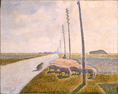 The Road to Nieuport by Alfred Finch