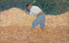 The Stone Breaker by Georges Seurat