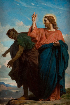 The Temptation of Christ by the Devil by Félix-Joseph Barrias