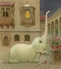 The White Elephant 09 by Kestutis Kasparavicius