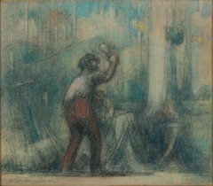 The Woodcutter by Charles Angrand