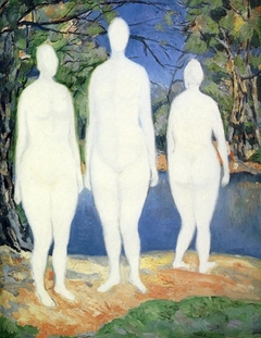 Three Bathers by Kazimir Malevich