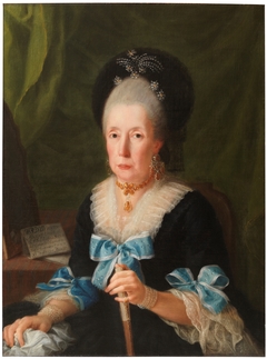 Tomasa de Aliaga, widow of Manuel Pablo Salcedo by Antonio Carnicero