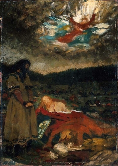 Tore Hund by St. Olav's Body by Olaf Isaachsen