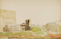 Tower of Hypacus, Jerusalem by Miner Kilbourne Kellogg