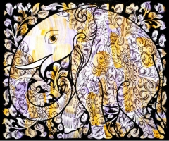 Tree of life in elephant by kailasam theerdham