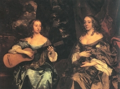 Two Ladies of the Lake Family by Peter Lely