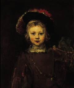 Unfinished Portrait of a Boy by Rembrandt