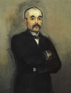 Portrait of Georges Clemenceau by Edouard Manet