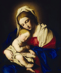 Madonna and Child by Giovanni Battista Salvi da Sassoferrato