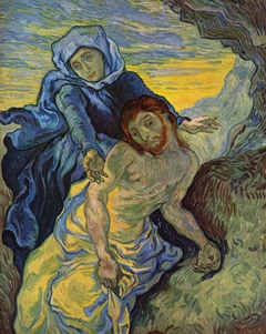 Pietà (after Delacroix) by Vincent van Gogh