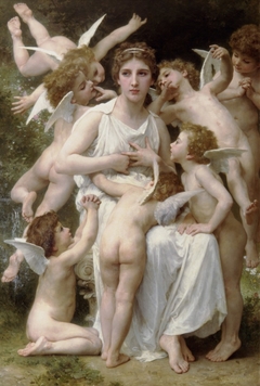 L' Assaut by William-Adolphe Bouguereau